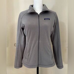 Women’s Patagonia Micro Fleece Full Zip, Gray, Small